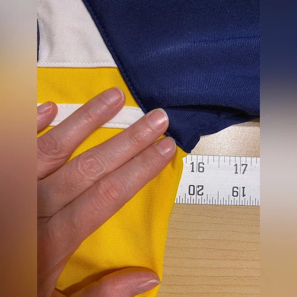 FILA Retro Track Jacket Yellow Navy White Boys 4